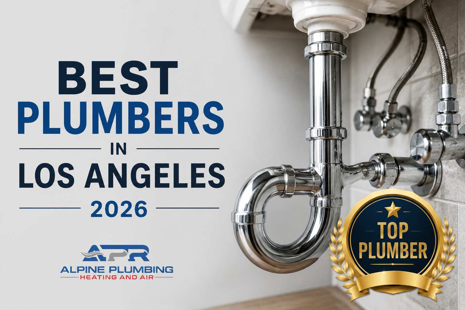Alpine Plumbing, Heating & Air Named Among the Best Plumbers in Los Angeles for 2026